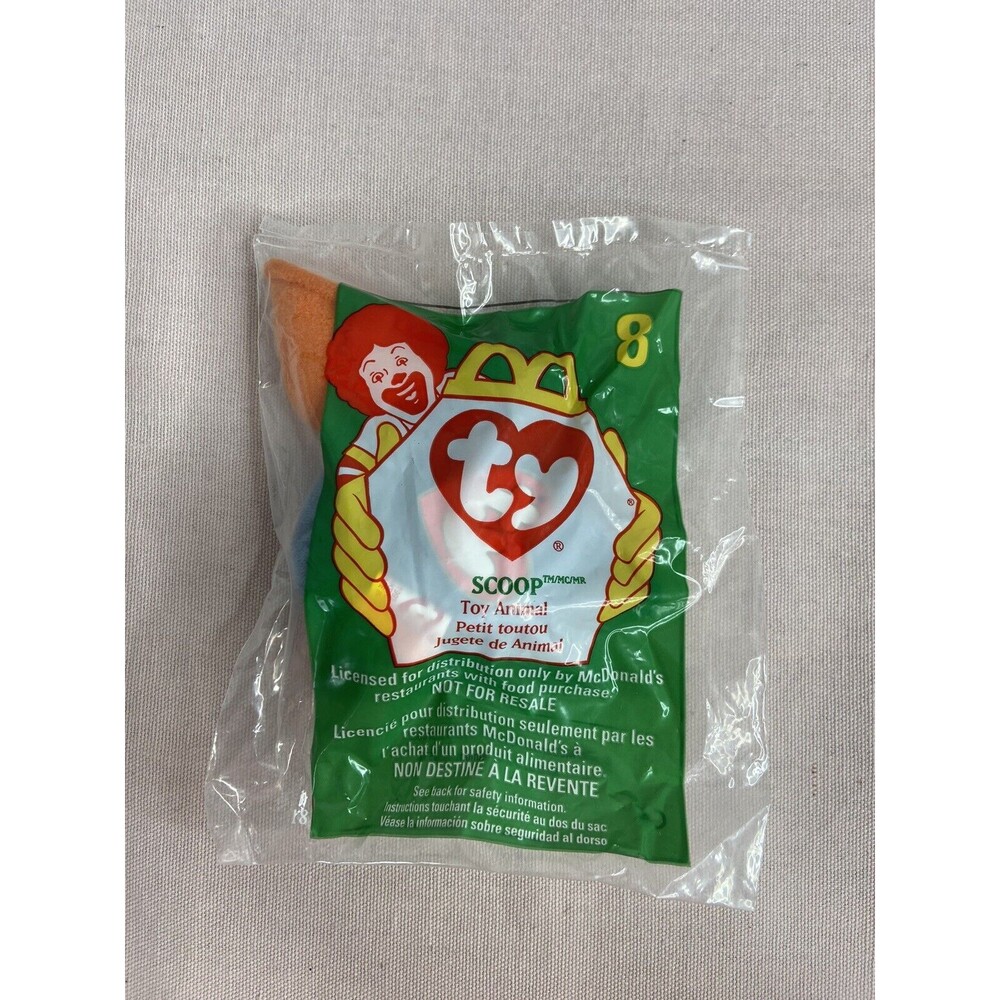 Ty Mini Beanie Baby 1993 (Scoop) the peligan #8